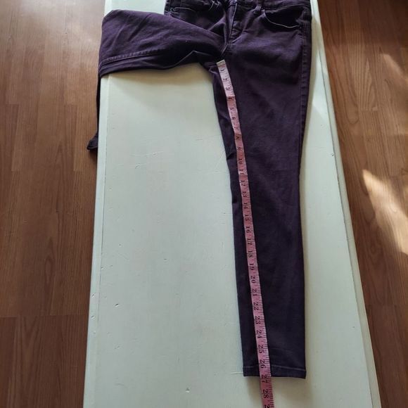 Universal Thread Mis Rise Skinny Jeans Purple Sz 0 / 25 - Picture 7 of 10